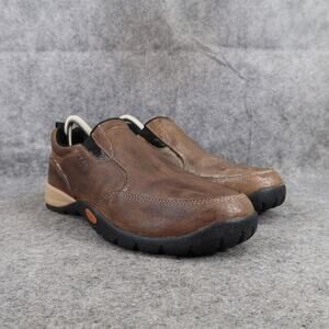 Cabelas Shoes Womens 8 Slip On Casual Moc Comfort Active Brown Outdoor Leather